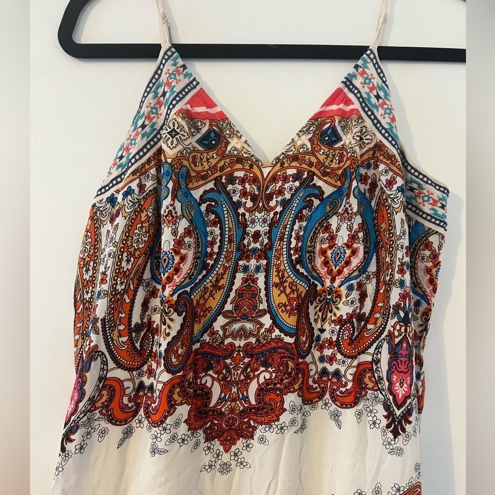 Flying Tomato Bohemian Maxi Dress with Paisley Print size S (E125) - Picture 2 of 6